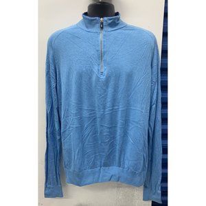 Fairway & Greene 1/4 Zip Pullover Sweater SZ. L VG